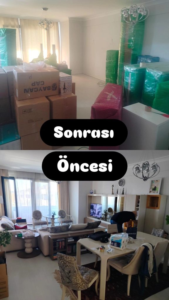 evden eve nakliyat öncesi ve sonrası